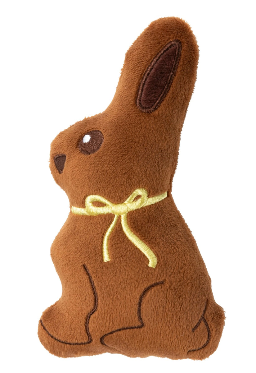 Chocolate Bunny Plush Easter Dog Toy By FuzzYard Love From Betty