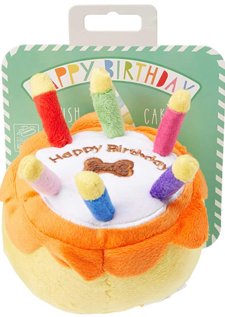 Dog toy birthday cake online