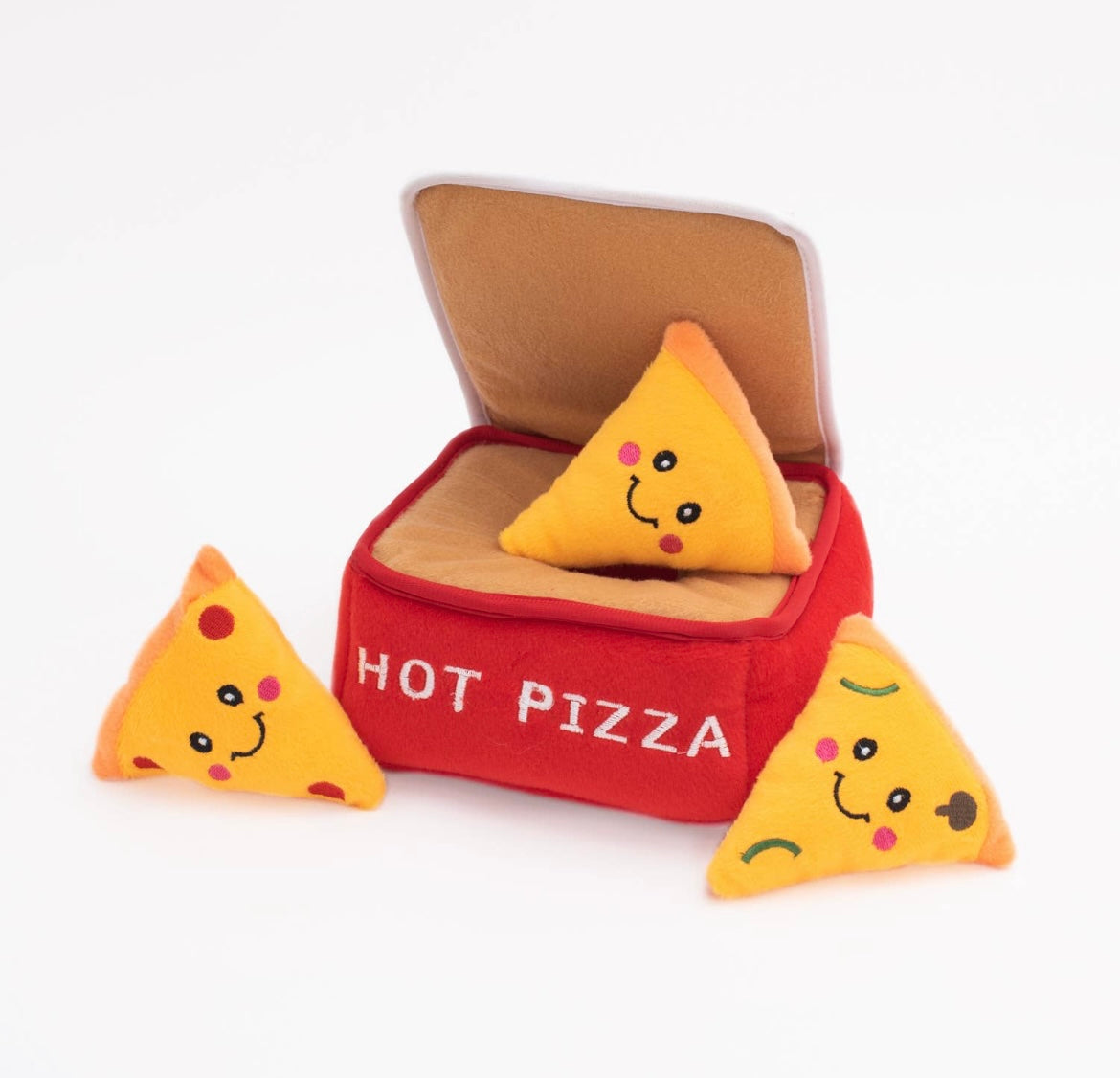 Zippy Burrow Pizza Box Toy By Zippy Paws Love From Betty