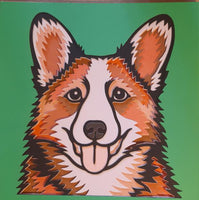 Corgi Paper-Cut Artwork By Houndy Ever After Crafts