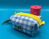 Gingham Dream Poo Bag Holder Handmade By Urban Tails