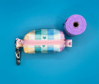 Gingham Love Poo Bag Holder Handmade By Urban Tails