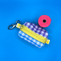 Gingham Dream Poo Bag Holder Handmade By Urban Tails