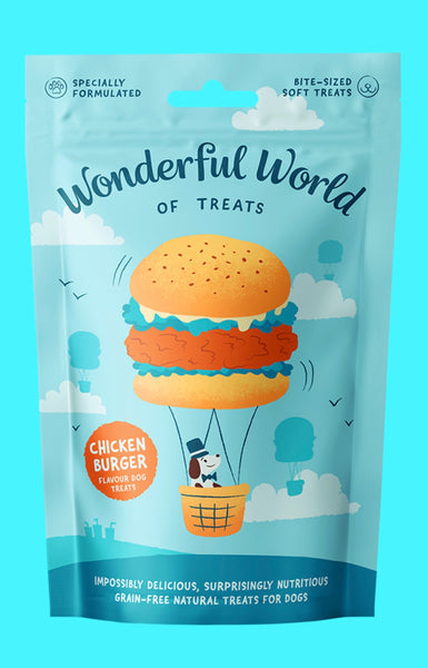 Chicken Burger - Burger Hills Treats By The Wonderful World Of Treats