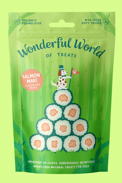 Salmon Maki - Sushi Forest Treats By The Wonderful World Of Treats