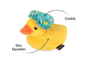 Bubbles The Duck Splish Splash Dog Toy By P.L.A.Y