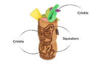 Tiki Time Cocktail Barktender Dog Toy By P.L.A.Y