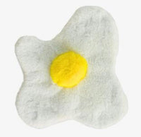 Sunny Side Up Fried Egg Dog Toy By Wuf Wuf