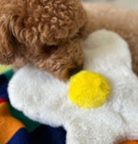 Sunny Side Up Fried Egg Dog Toy By Wuf Wuf