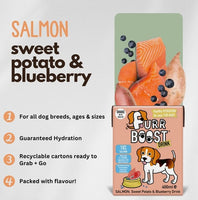 Salmon, Sweet Potato & Blueberry Dog Drink By Furr Boost