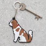 Cavalier Dog Keyring By Sweet William