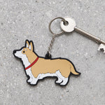 Corgi Dog Keyring By Sweet William