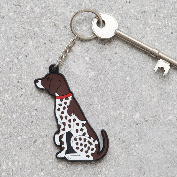 Pointer Dog Keyring By Sweet William