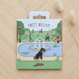 Black Enamel Schnauzer Dog Pin By Sweet William