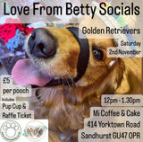 Love From Betty Socials Golden Retrievers @ Mi Coffee & Cake Sandhurst