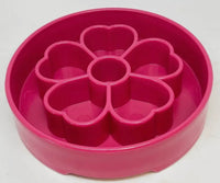 Pink Flower Design Enrichment Slow Feeder Bowl Soda Pup