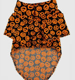 Halloween Pumpkin Dog Shirt By Doggie Design