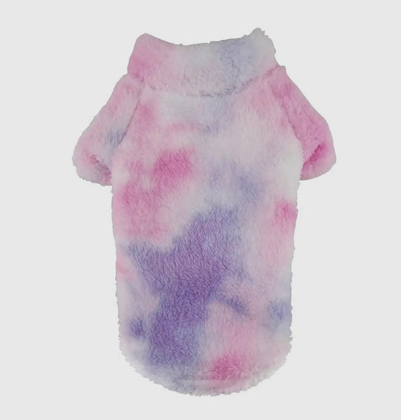 Soft Tie Dye Pullover By Doggie Design