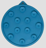 Turtles Blue Mini Suction Cup Enrichment Lick Mat By SodaPup