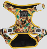 Winter Blooms Sunflower Adventure All-Rounder Dog Harness By Big & Little Dogs