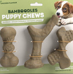 Puppy Trio Chew Toy By Bamboodles