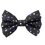 Glow In The Dark Starry Night Dog Bow Tie Handmade By Urban Tails