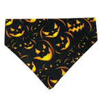 Ghoulish Pumpkins Bandana Handmade By Urban Tails