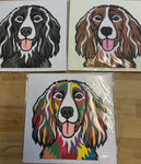 Springer Spaniel Paper-Cut Artwork By Houndy Ever After Crafts