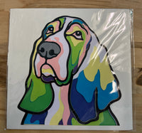 Basset Paper-Cut Artwork By Houndy Ever After Crafts