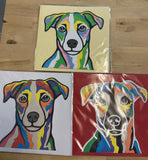 Jack Russell Paper-Cut Artwork By Houndy Ever After Crafts