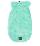 PRE ORDER Vibrant Teal Green Teddy Turtle Neck Sweater By FuzzYard