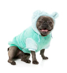 PRE ORDER Contrast Teal Green Winnie Bear Hoodie By FuzzYard