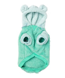 PRE ORDER Contrast Teal Green Winnie Bear Hoodie By FuzzYard