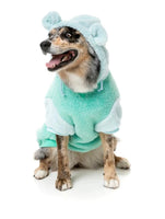 PRE ORDER Contrast Teal Green Winnie Bear Hoodie By FuzzYard