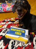 90’s Classic Pup Fiction Woofbuster VHS Dog Toy By P.L.A.Y