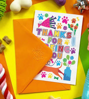 Thank You Edible Dog Card By Scoff Paper