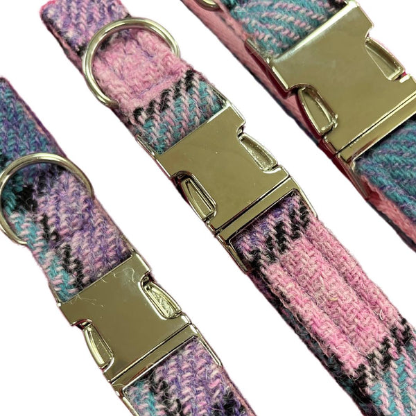 So Fetch Harris Tweed Dog Collar Handmade By Urban Tails