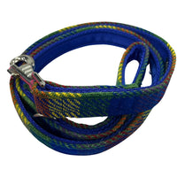 Kaleidoscope British Tweed Dog Lead Handmade By Urban Tails