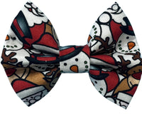 Festive Friends Dog Bow Tie Handmade By Urban Tails