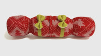 Red Christmas Cracker Toy By Catwalk Dog