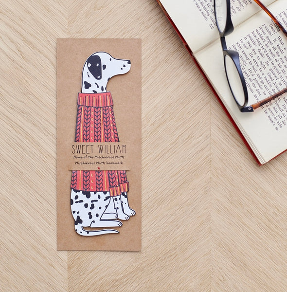 Dalmatian Bookmark By Sweet William