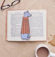 Lurcher Bookmark By Sweet William