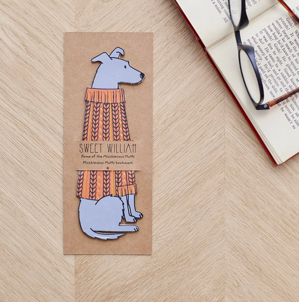 Lurcher Bookmark By Sweet William