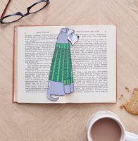 Grey Schnauzer Bookmark By Sweet William