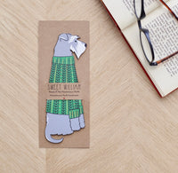 Grey Schnauzer Bookmark By Sweet William