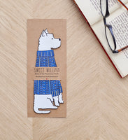 Westie Bookmark By Sweet William