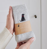 Black Lab Dog Walkers Socks By Sweet William