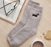 Dachshund Dog Walkers Socks By Sweet William