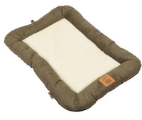 Khaki Suede Dog Mat By House Of Paws