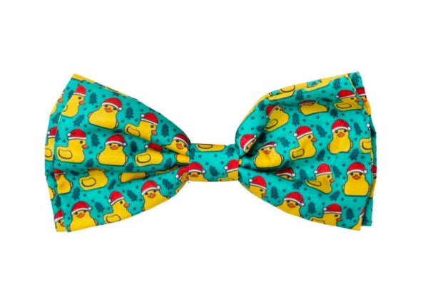 Merry Quackmass Duck Bow By FuzzYard